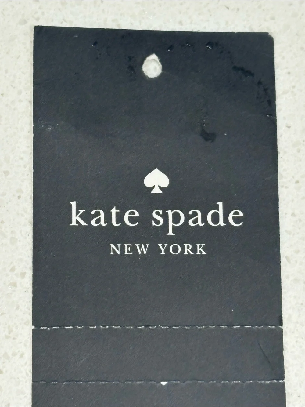 kate spade Black Saffiano Leather dome Backpack with Gold Logo